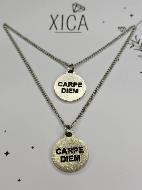 Conjunto Acero Quirurgico "Carpe Diem" para compartir - comprar online