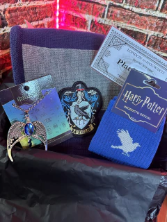 Box Ravenclaw con bufanda