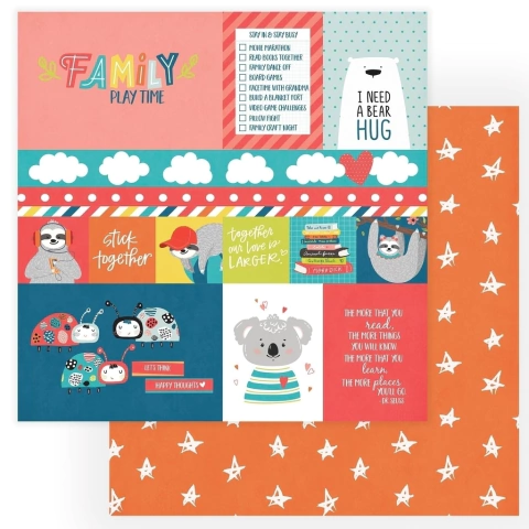 Papel Coleção Stay Home WCS2276 Photoplay - Stick Together