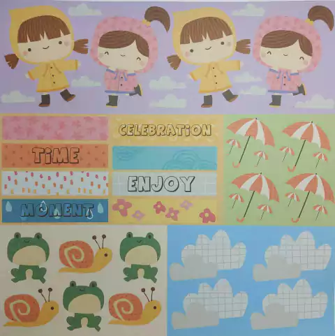 Papel Coleção Celebrando meu Arco Íris By Lu Ruzzi - Bonequinhas