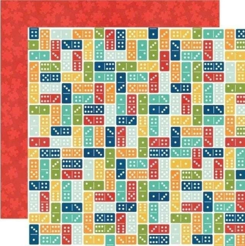 Papel Coleção Family Fun 15603 Simple Stories - Score!