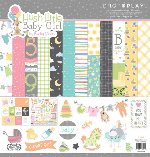 Collection Pack Coleção Hush Little Baby Girl Photoplay