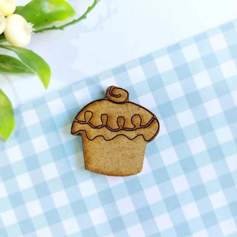 Cupcake MDF 3cm - comprar online