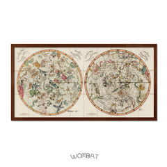 Mapa Antique Celestial 50x100 - comprar online