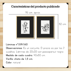 Formas locas en negro - Set - tienda online