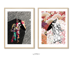 Tokio y Seda - Set 30x42