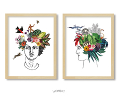 Collage Naturaleza Set 50x60