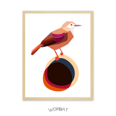 Hornero - Pájaros de madera
