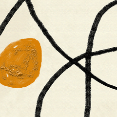 Trazo y punto amarillo 50x70 en internet