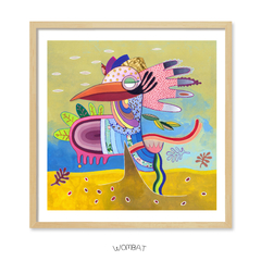Pájaro Loco 80x80 - comprar online