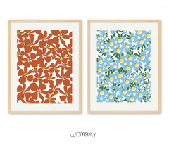 Estampados Set - 40x50 con passepartout