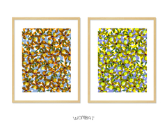 Estampados Set - 40x50 con passepartout - tienda online