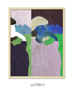 La una ella y la otra ella 60x75