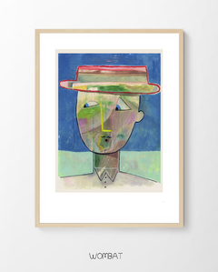 Uh Lá Lá - 40x55 con pasepartout