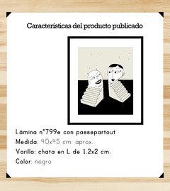 Diablillos - 40x45 con passepartout - comprar online