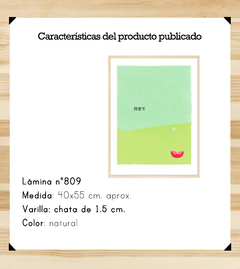 Buen Tiempo - Una flor - 40x55 - Wombat