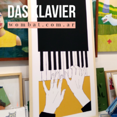 das Klavier 15x30 - comprar online