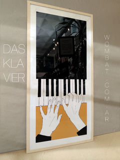 das Klavier 15x30