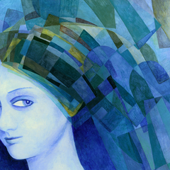 Madonna Misteriosa 60x70 - comprar online