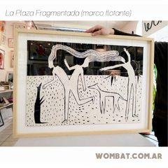 La plaza flotante XL 65x90 - comprar online