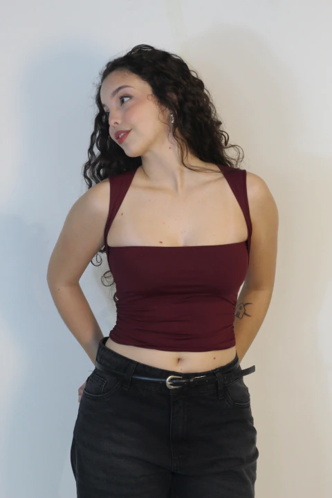 Blusa Olivia Vinho