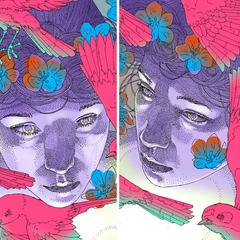 EXPO: Lamina en Vidrio 30 x 30cm + pin - tienda online