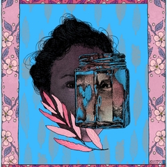 Imagen de EXPO: Lamina en Vidrio 30 x 30cm + pin
