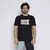 Camiseta Quiksilver Griff - Preta