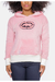 Moletom Ecko Feminino Pelúcia Fechado Com Capuz - Rosa