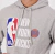 BLUSA MOLETOM NBA KNICKS FECHADO C/ CAPUZ - CINZA na internet