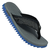 Chinelo Kenner Kivah Masculino DXI-03 - Preto/Azul