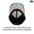Bone Quiksilver Gradient Logo Spray- Marinho/Refletivo - comprar online