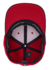 bone Quiksilver emb tree logo- red - comprar online