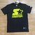 Camiseta Starter Red Label Estrela Licra - Preto