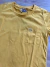 Camiseta South to South Mangá Longa Feminina- Amarelo - comprar online