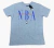 Camiseta Masculina NBA Basketball - Cinza