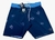 Bermuda South to South Boardshort infantil Caveira - Azul