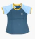 Camiseta South to South Feminino Básico - Cinza/Amarelo