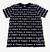 Camiseta Starter Especial Masculina Estampada Letre. - Preto