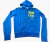 BLUSA MOLETOM HOLLISTER LETREIRO - AZUL/AMARELO