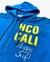 BLUSA MOLETOM HOLLISTER LETREIRO - AZUL/AMARELO - comprar online