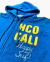BLUSA MOLETOM HOLLISTER LETREIRO - AZUL/AMARELO - comprar online