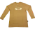 CAMISETA MANGA LONGA OAKLEY LOGO - MOSTARDA
