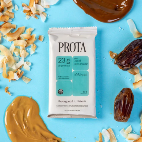 Barra Protéica Coco y Dulce de Leche Protta (59 gr.)