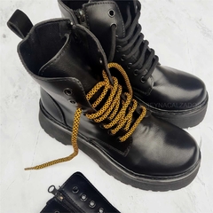 Borcego 2 en 1 TOTAL BLACK - reyna.calzados