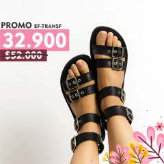 Sandalia Jana con hebillas LANZAMIENTO