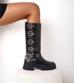 Bota con hebillas - reyna.calzados
