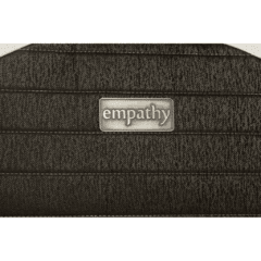 sommier gani infinity empathy king 2x2metros núcleo de espuma polimérica. alta densidad 33Kg/m3. doble manta de espuma viscoelástica, superior e inferior, que se adaptan al contorno del cuerpo. fresh surface que permite la circulación de aire durante el d
