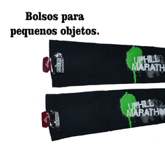 Manguito Marathon Uphill Verde com Bolso e Luva - comprar online
