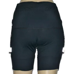 Bermuda 4 Bolsos Preta Maratona Nilson Lima de Uberlândia - corrabem